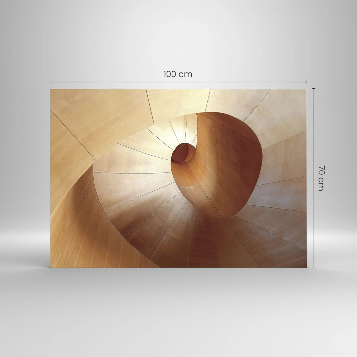 Üveg kép - Építészeti szerpentin - 100x70 cm