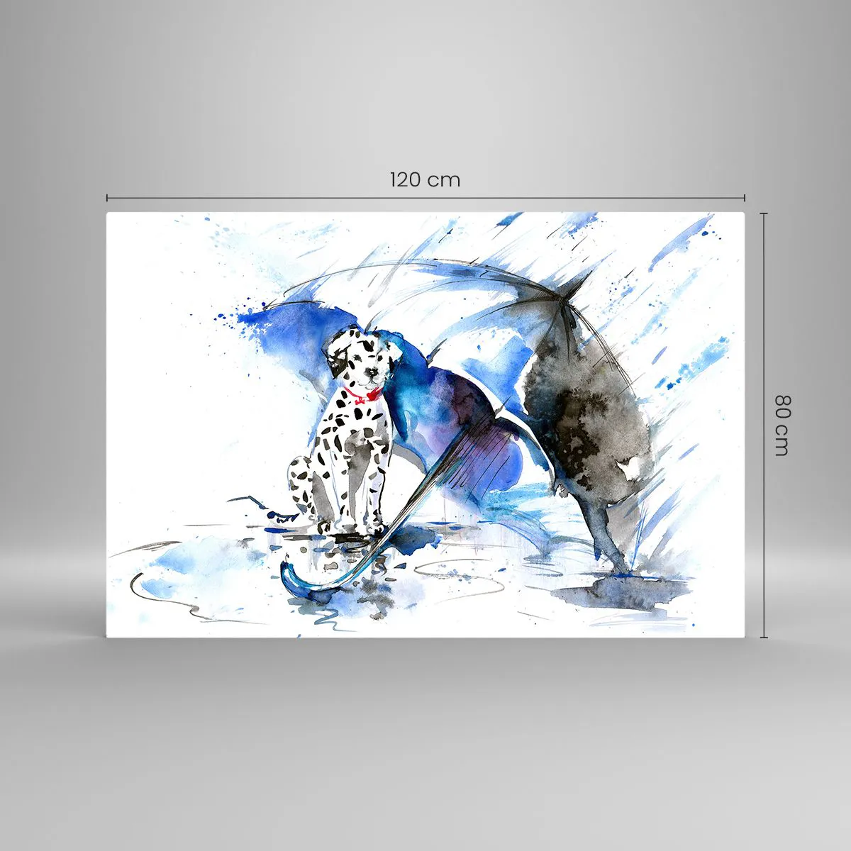 Glass picture - That's What a Friend Is for - 120x80 cm