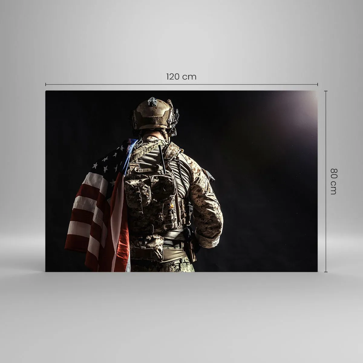 Tablou pe sticlă - D-aia - 120x80 cm