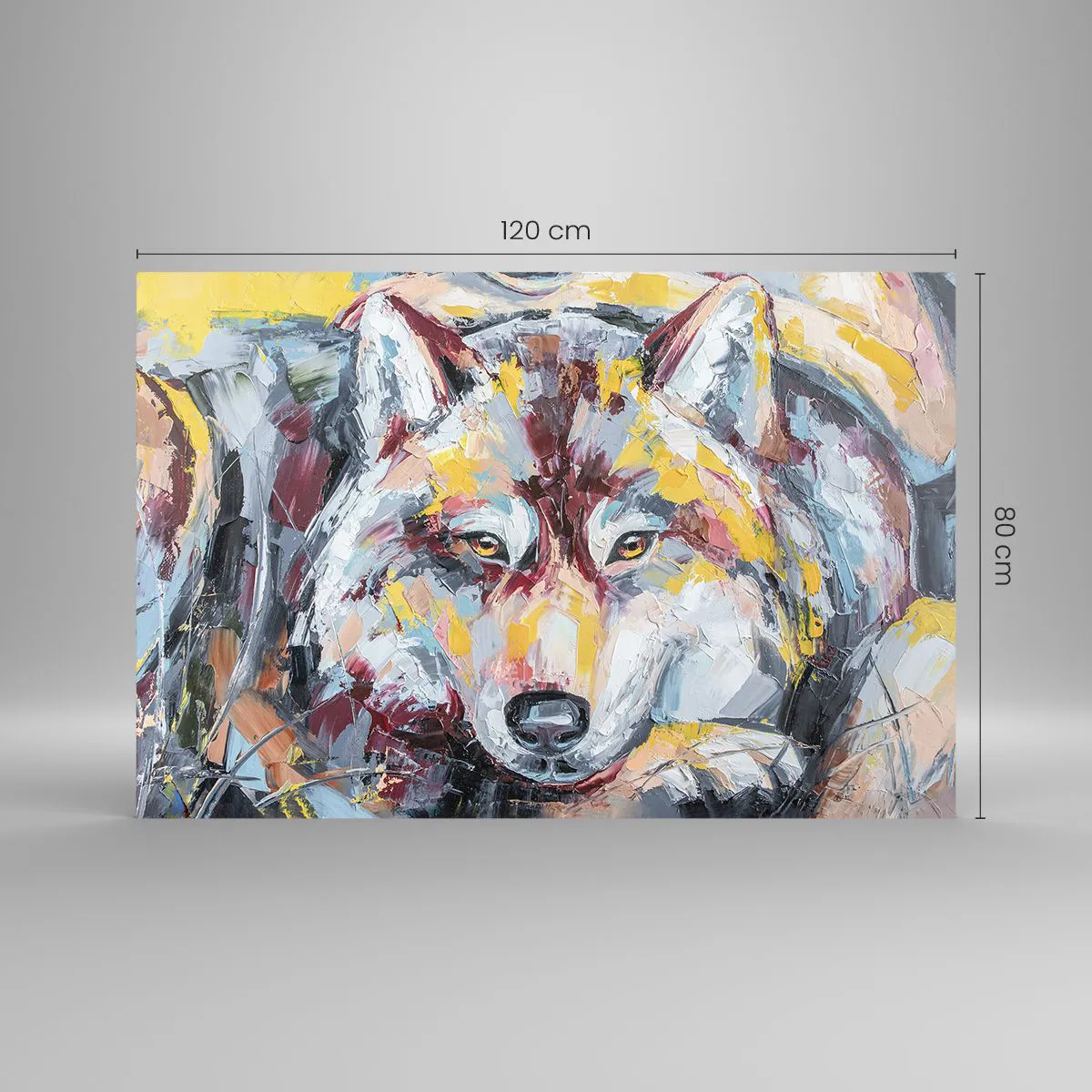 Obraz na skle - Klid mezi blízkými - 120x80 cm