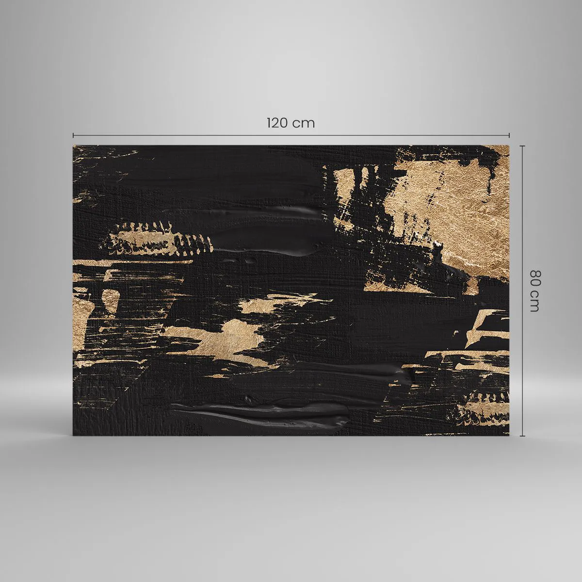 Üveg kép - Az érintés nyoma - 120x80 cm