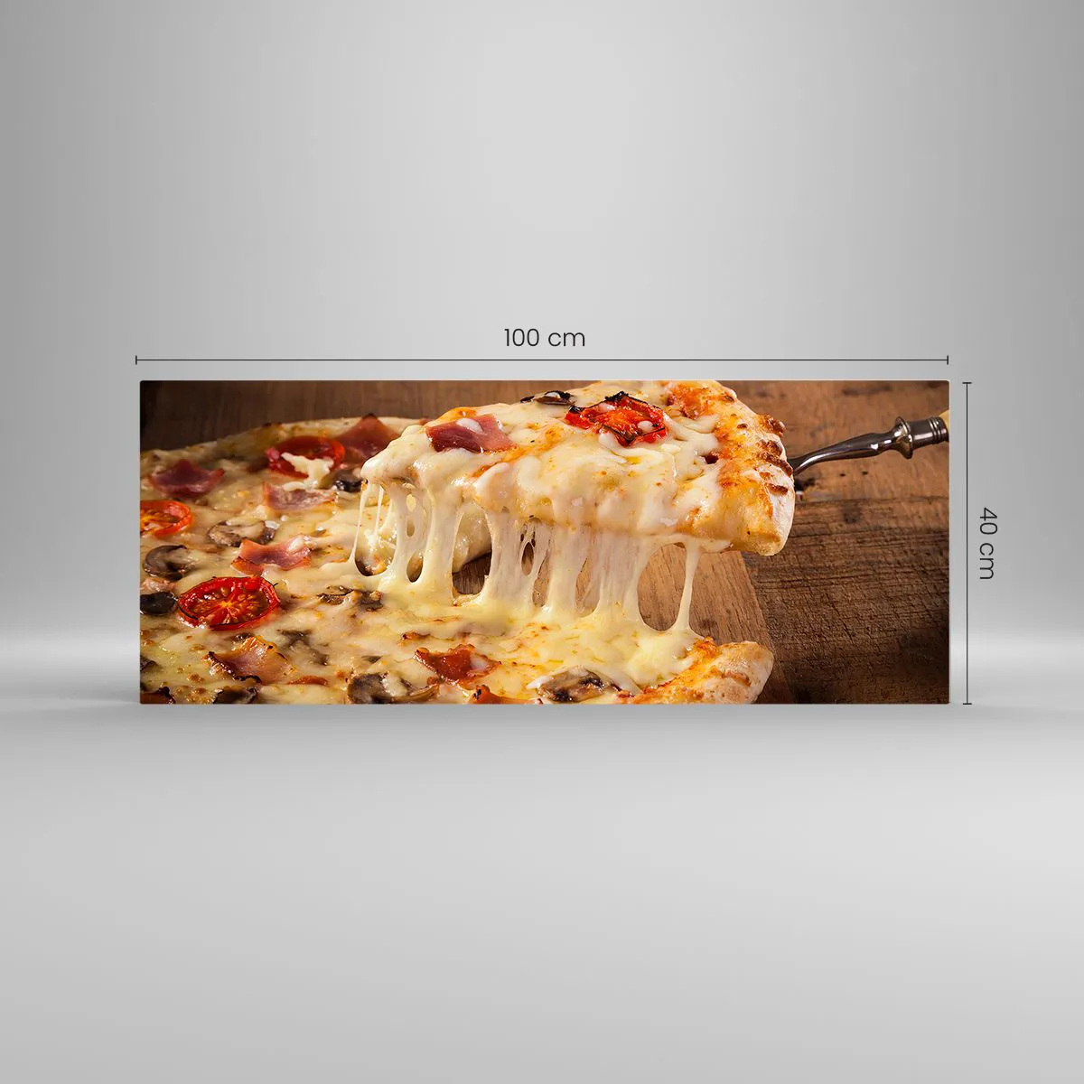 Obraz na szkle - Arcydzieło sztuki włoskiej - 100x40 cm