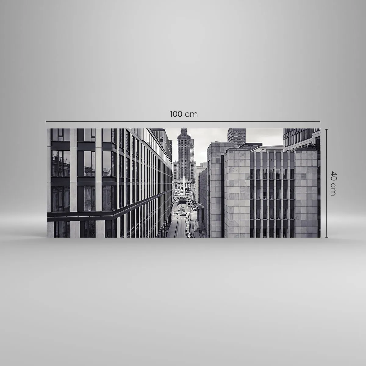 Impression sur verre - Image sur verre - Vallée de Varsovie - 100x40 cm