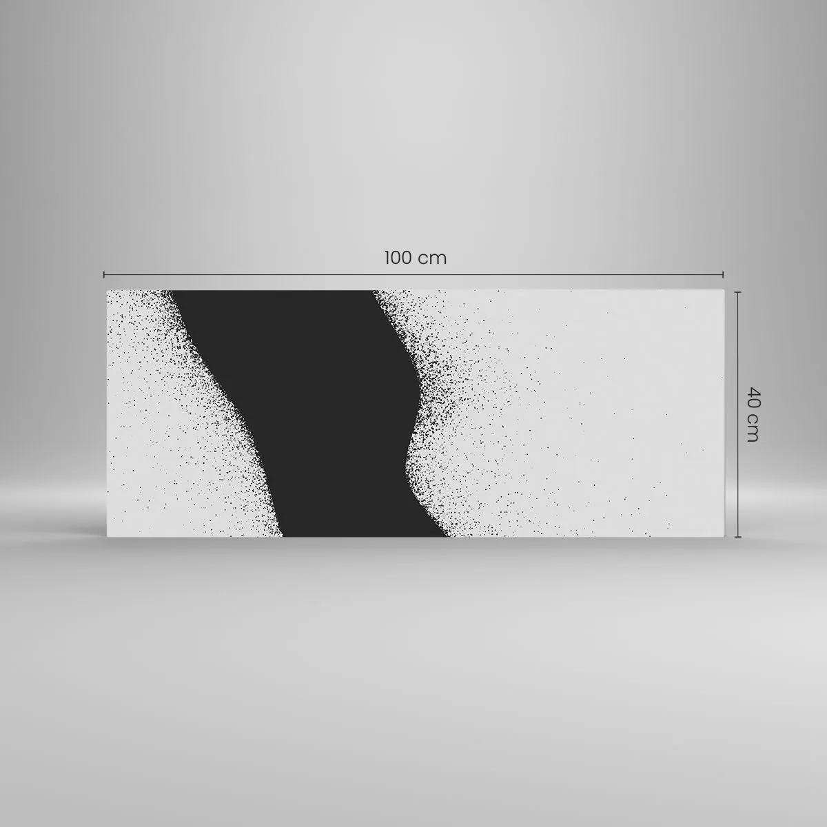 Glass picture - Fluid Balance - 100x40 cm