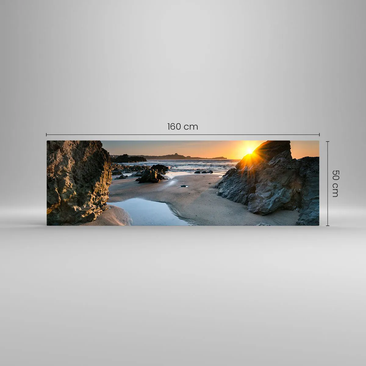 Glass picture - Untouched by Human Hand - 160x50 cm