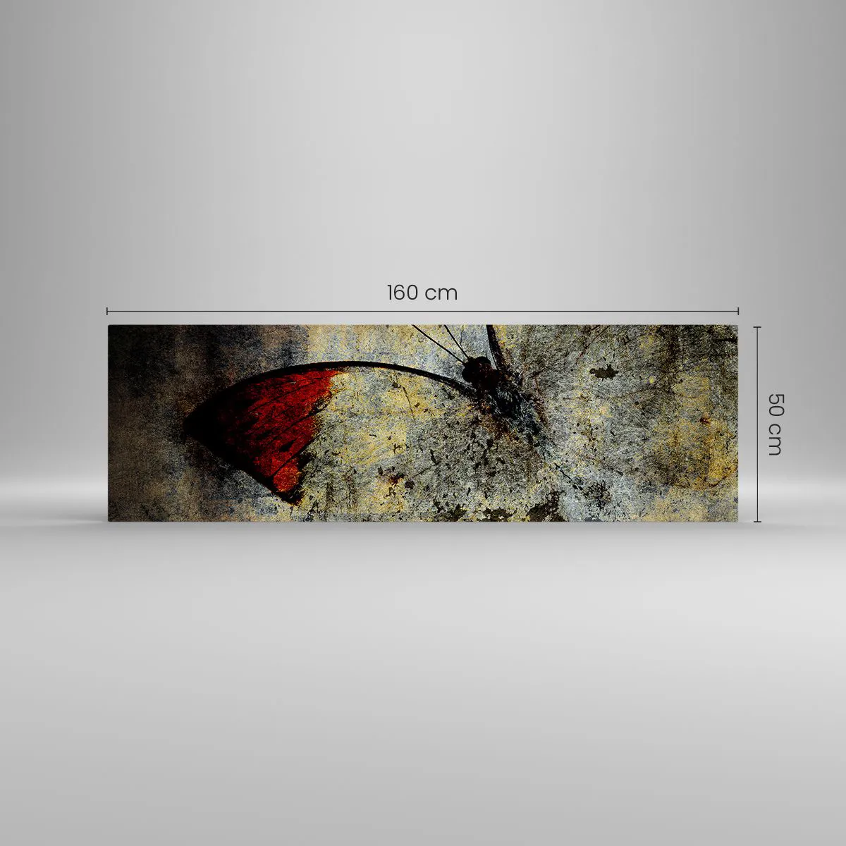 Tablou pe sticlă - Privește înainte să dispar - 160x50 cm