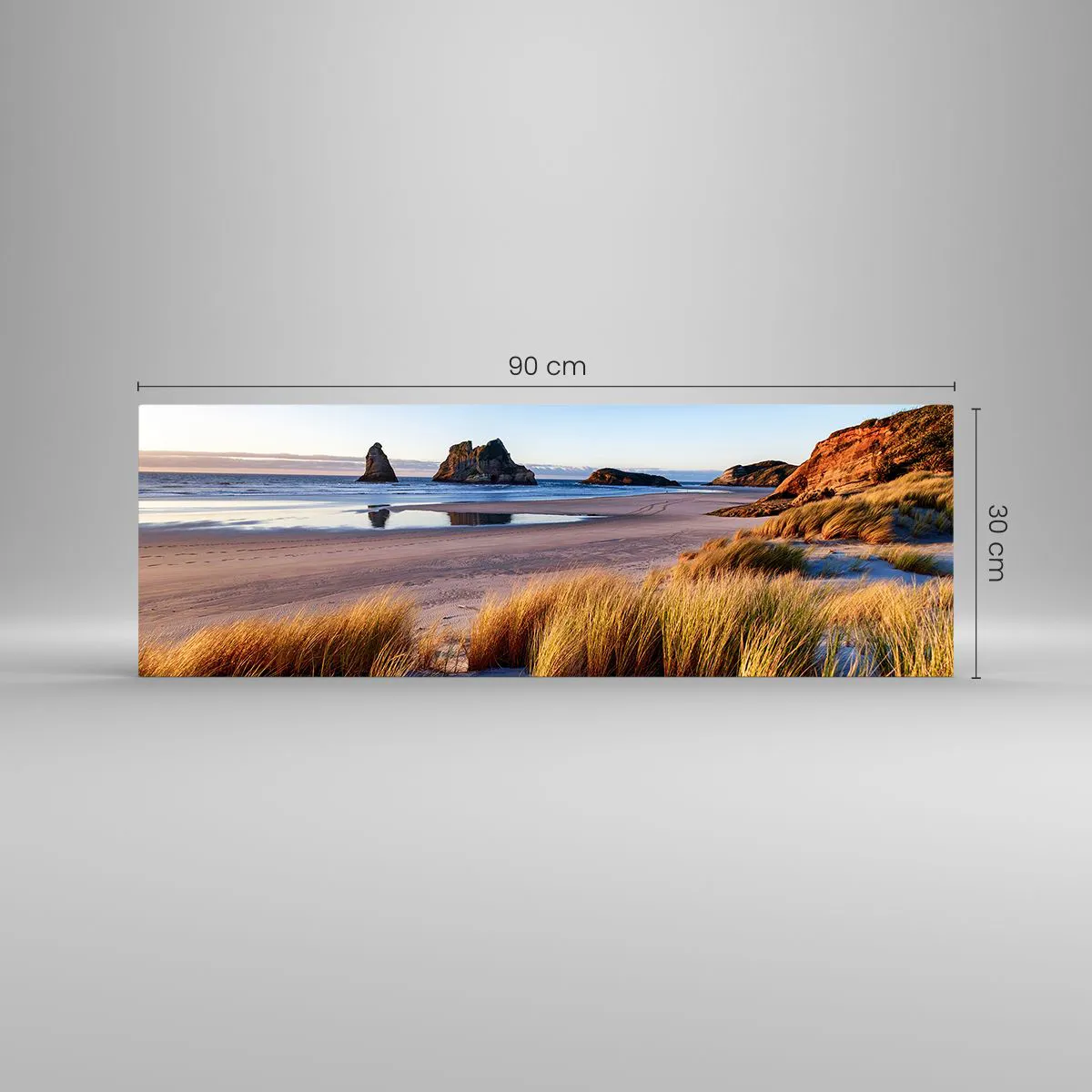 Üveg kép - A nyugalmat keresőknek - 90x30 cm