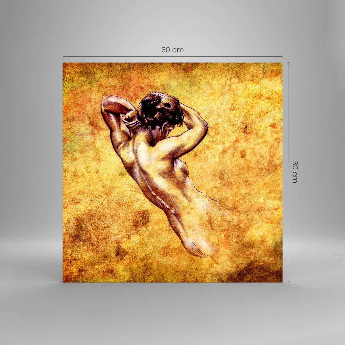 Impression sur verre - Image sur verre - Découverte, mais toujours mystèrieuse - 30x30 cm