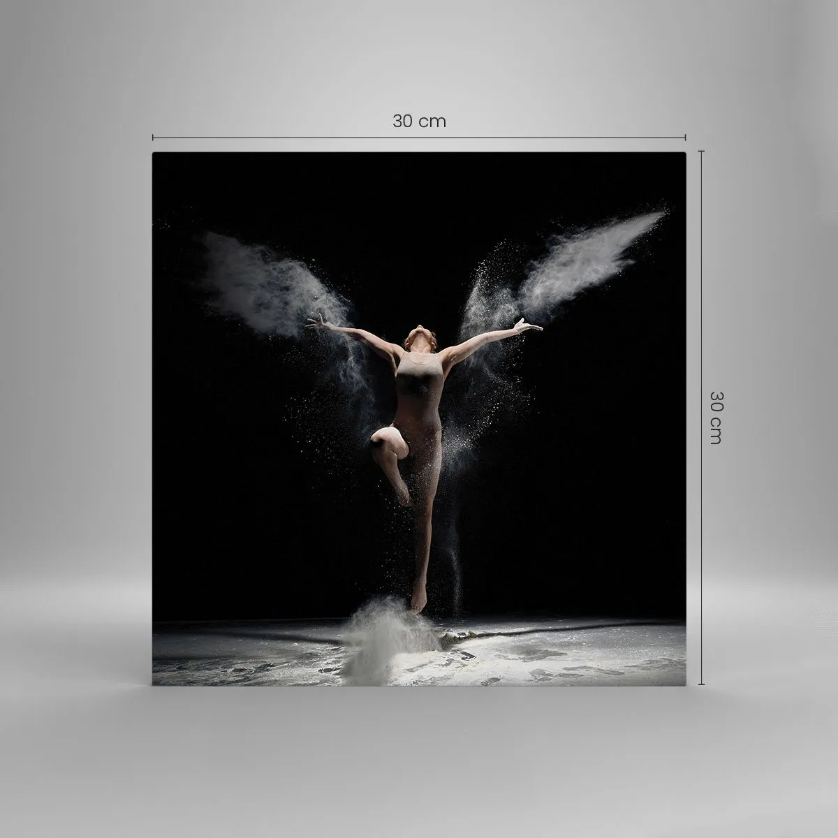 Obraz na skle - Elfovia existujú - 30x30 cm