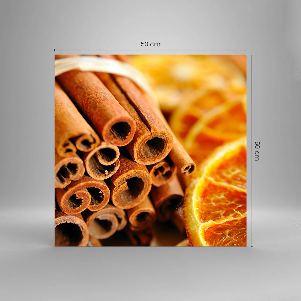 Impression sur verre - Image sur verre - Sentez-vous leurs odeurs? - 50x50 cm