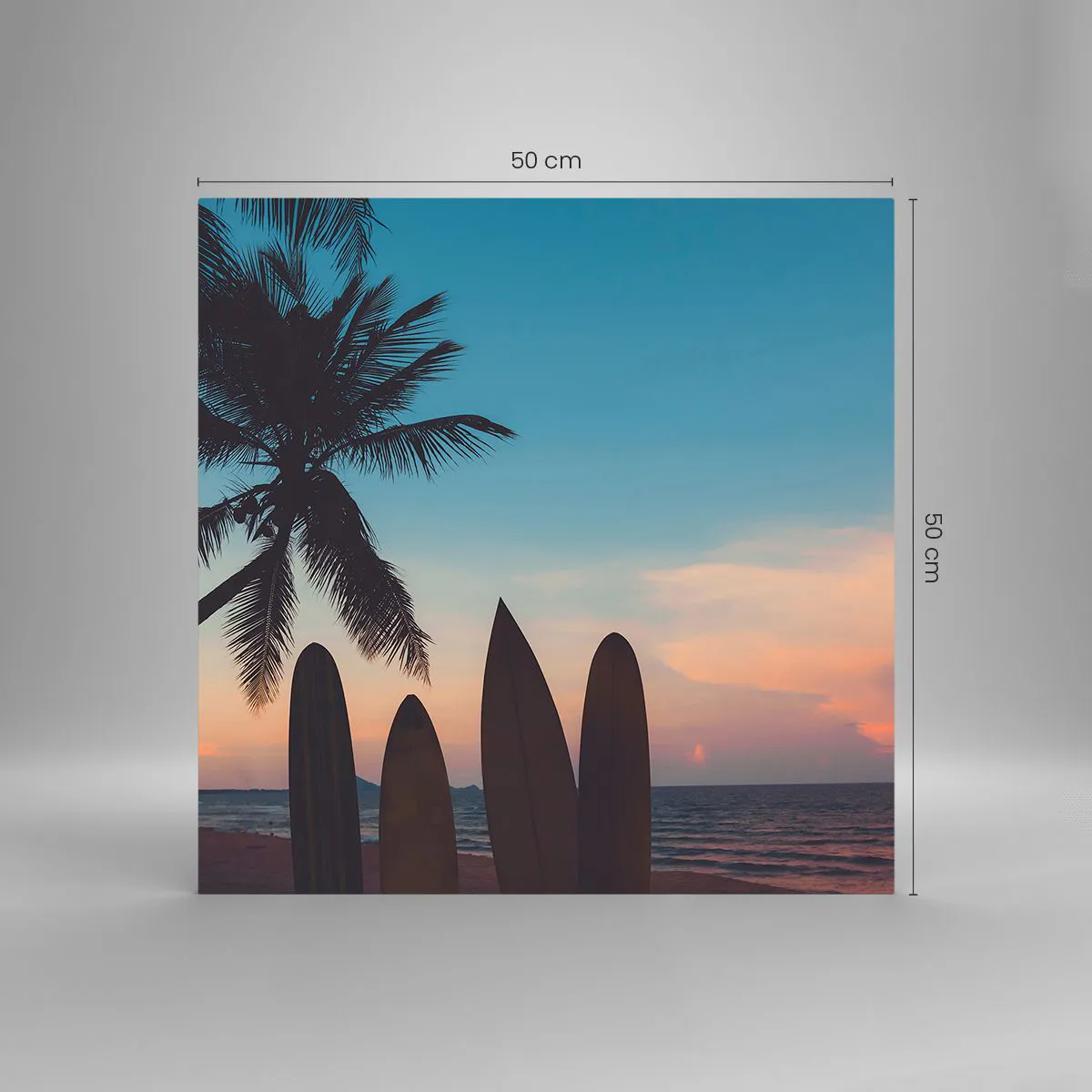 Obraz na szkle - Jutro też będzie zabawa - 50x50 cm