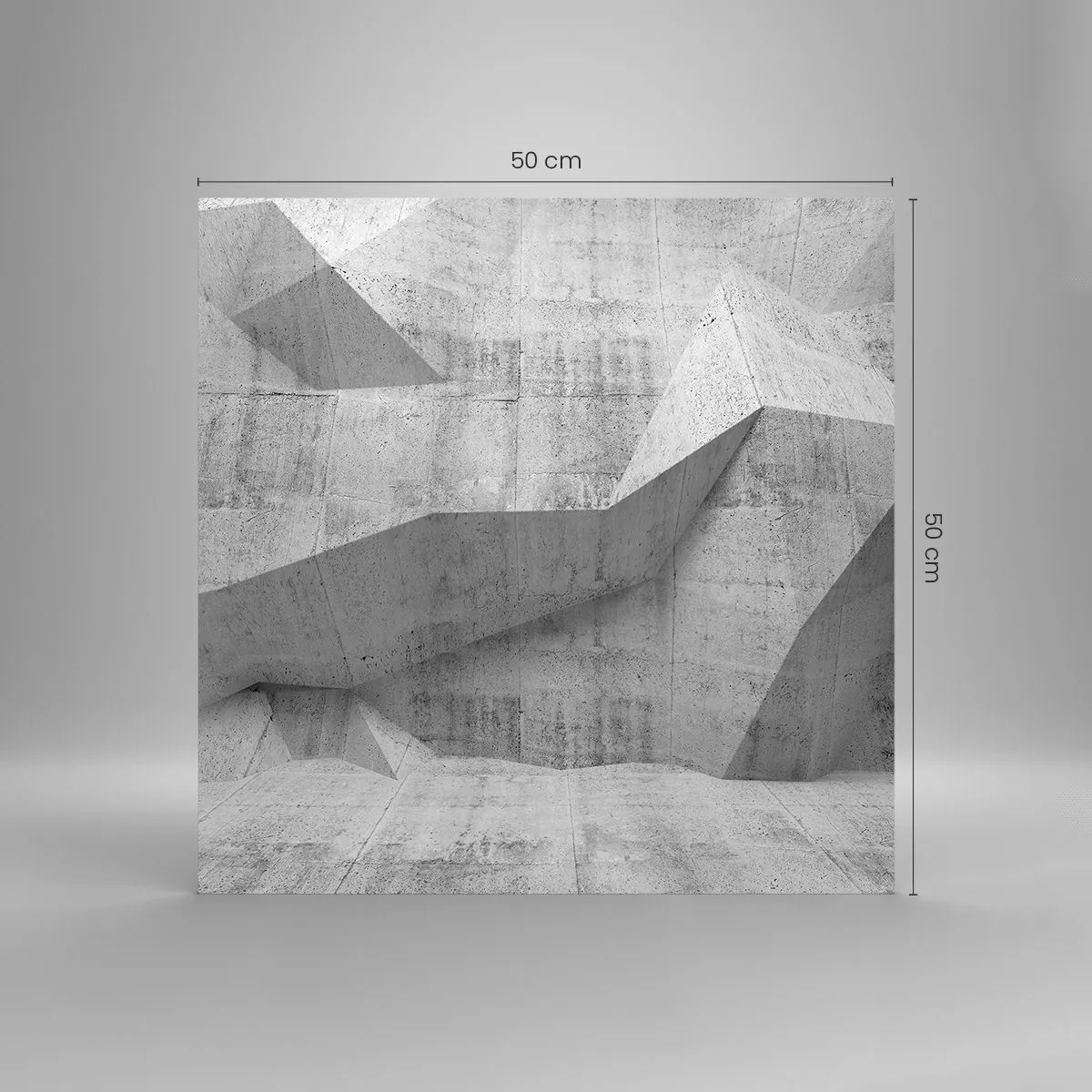 Obraz na szkle - Prawdziwe wyzwanie - 50x50 cm