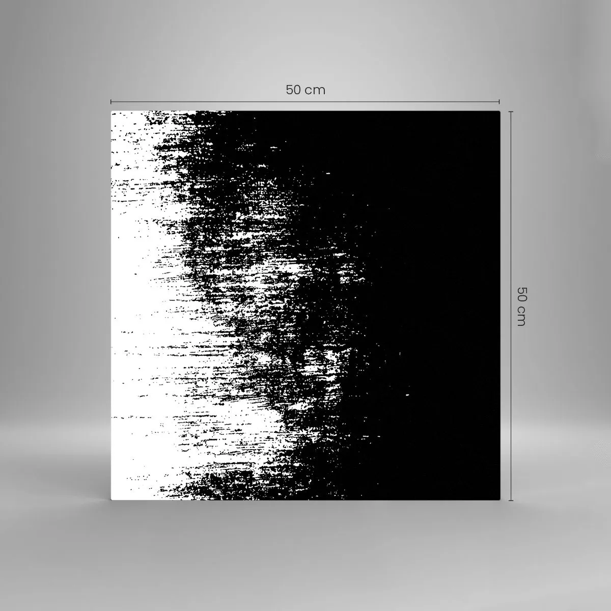 Obraz na skle - Vítězem se stává… - 50x50 cm