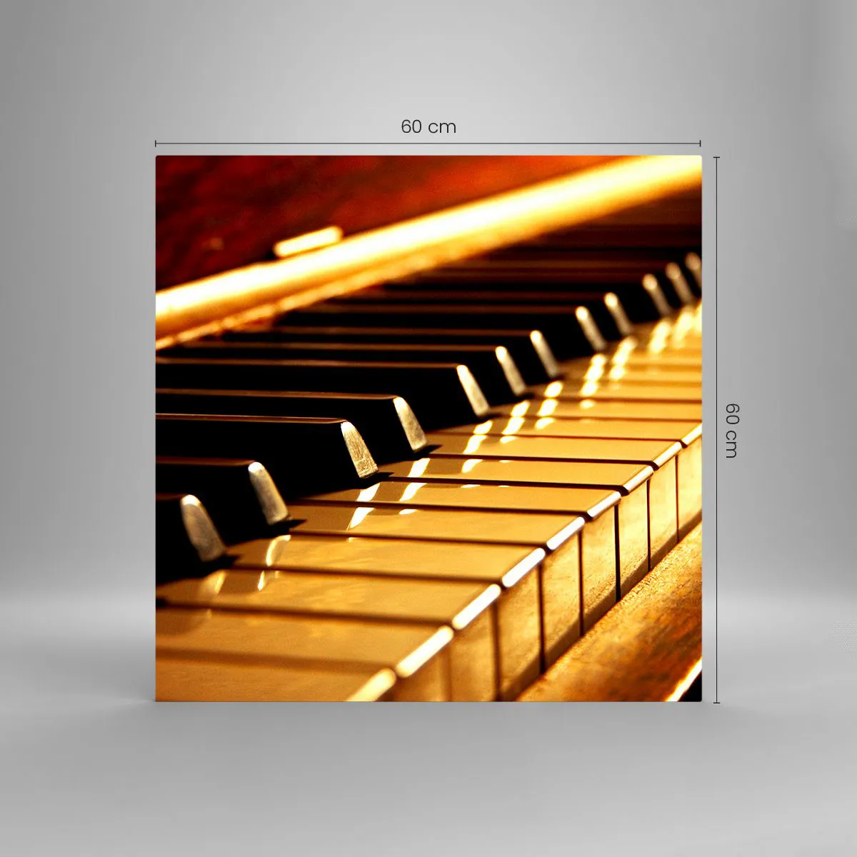 Billede på glas - Ubegrænsede muligheder - 60x60 cm