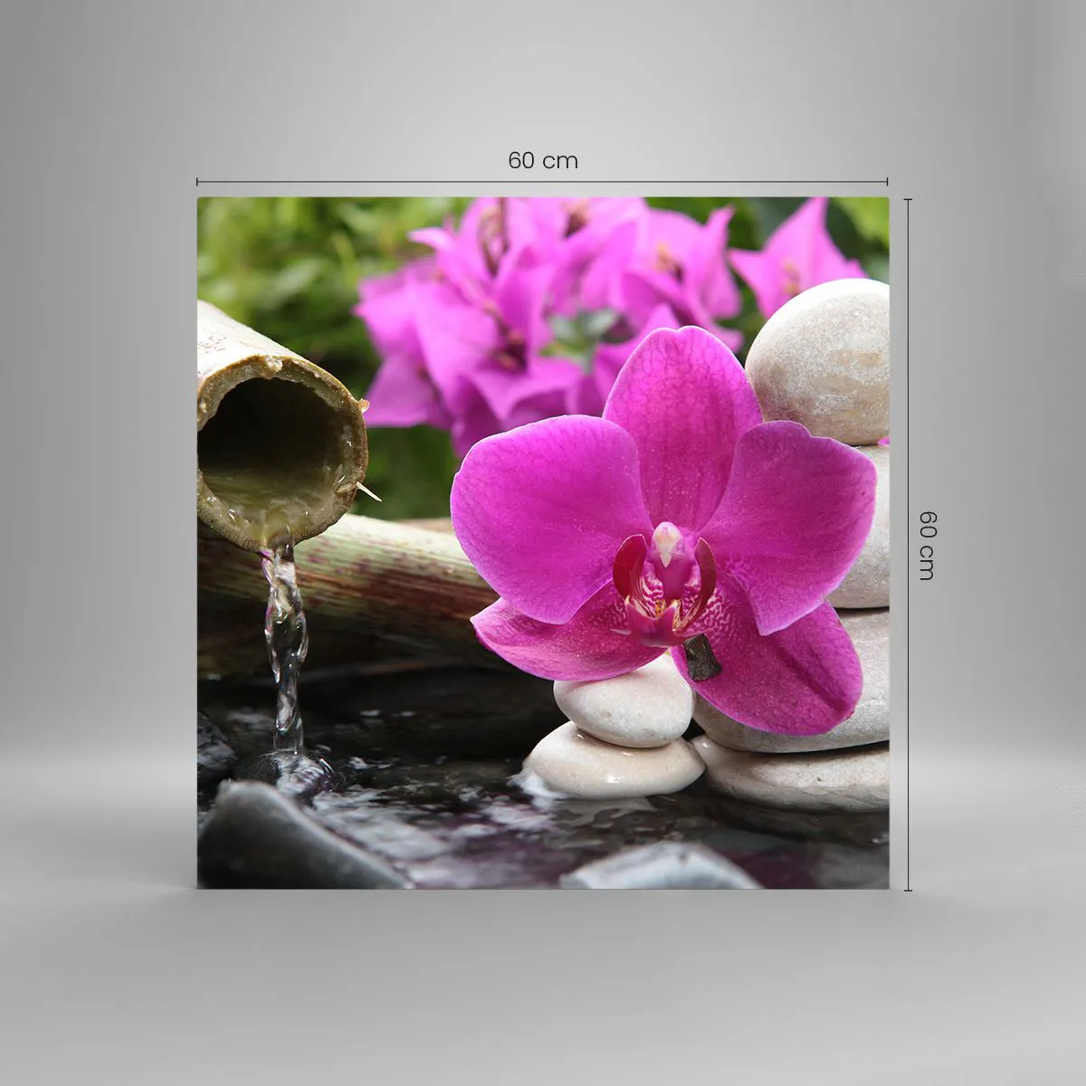 Glass picture - You Are Already Resting - 60x60 cm