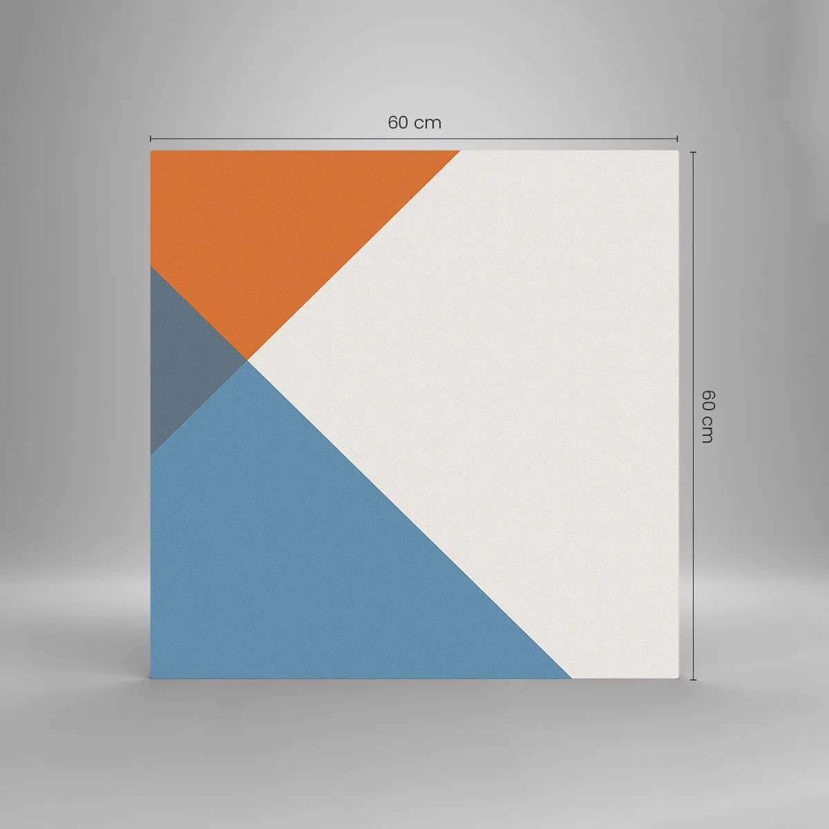 Glass picture - At an Angle… - 60x60 cm