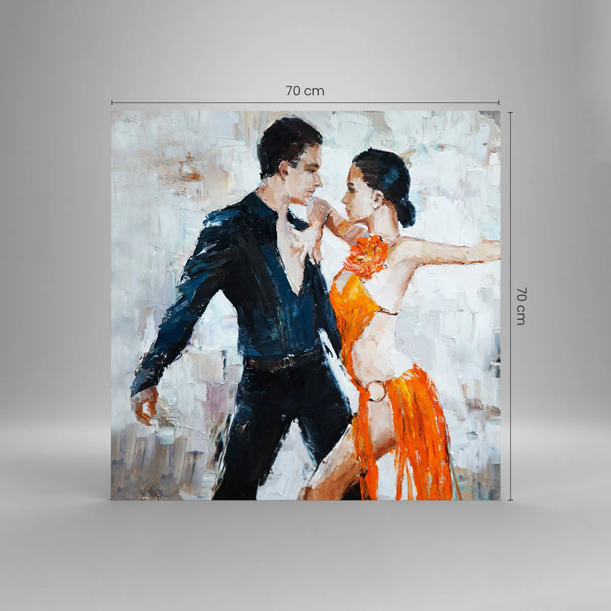 Impression sur verre - Image sur verre - Dirty dancing - 70x70 cm