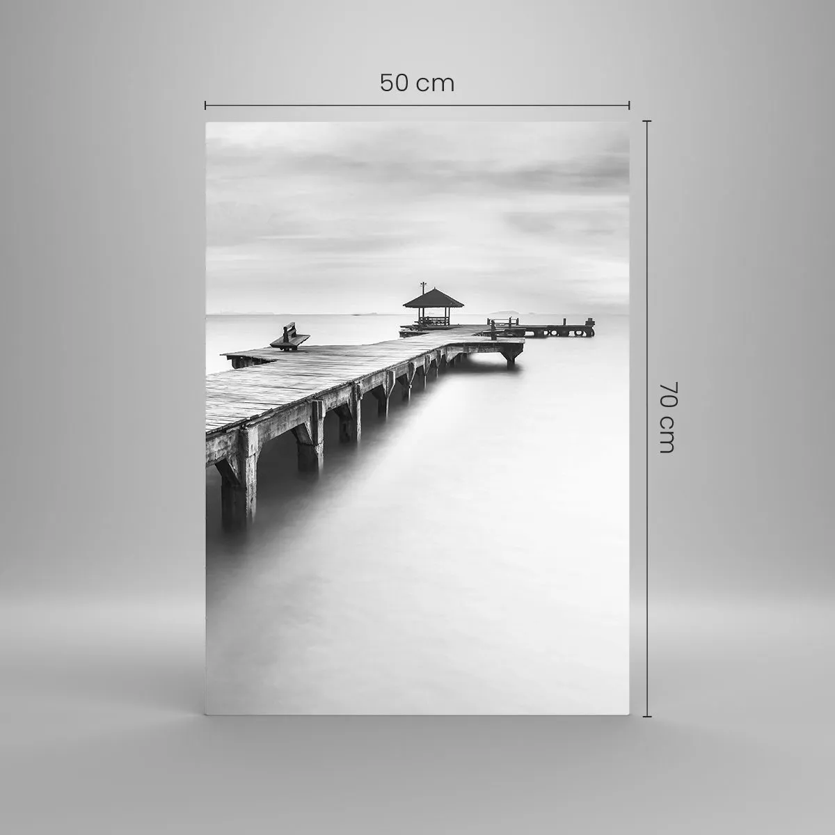 Glass picture - Into the Distance - 50x70 cm