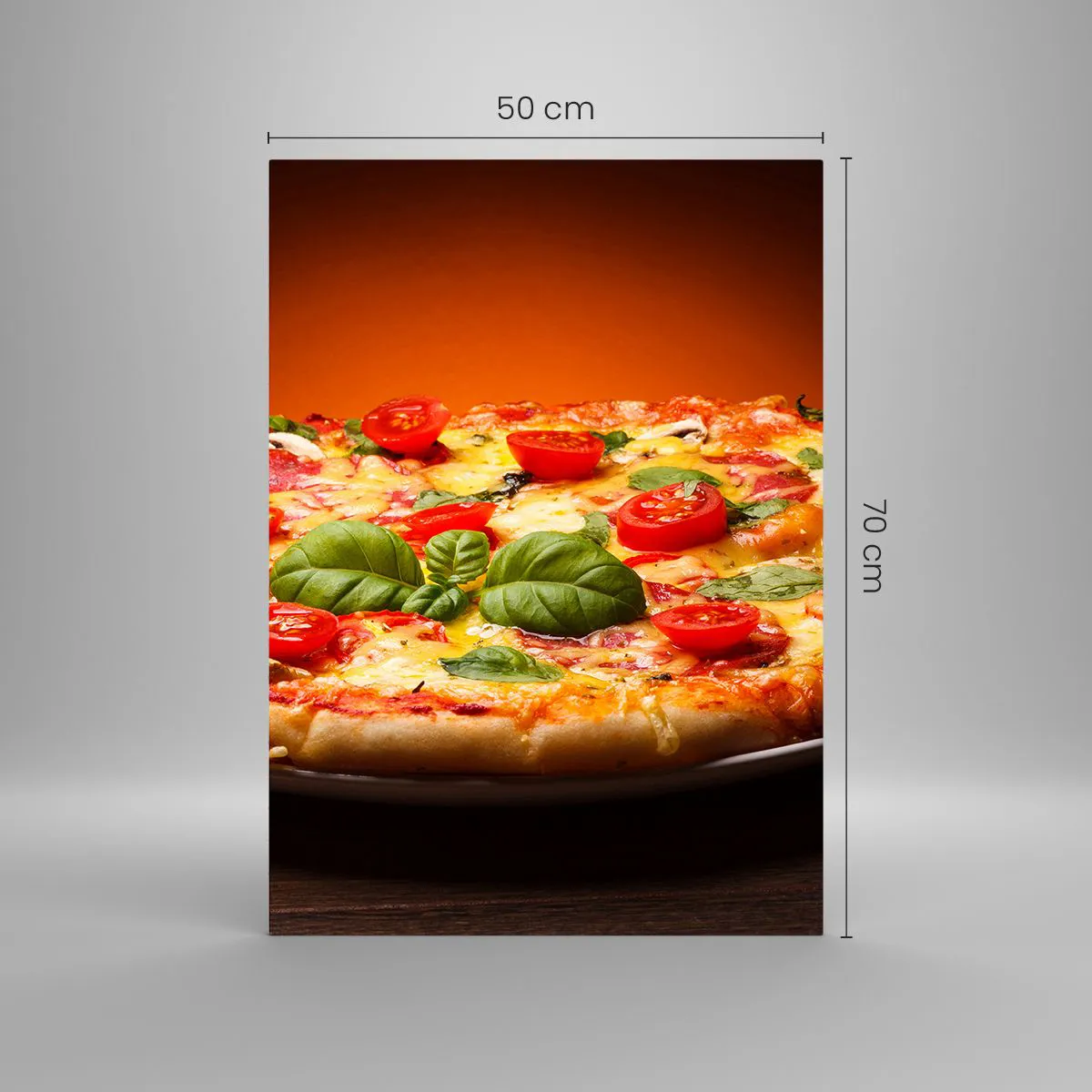 Üveg kép - Mamma mia! - 50x70 cm