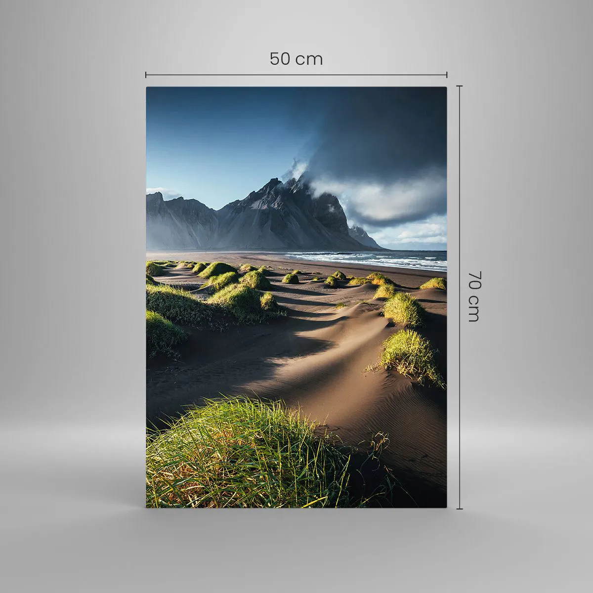 Glass picture - Harmony of Elements - 50x70 cm