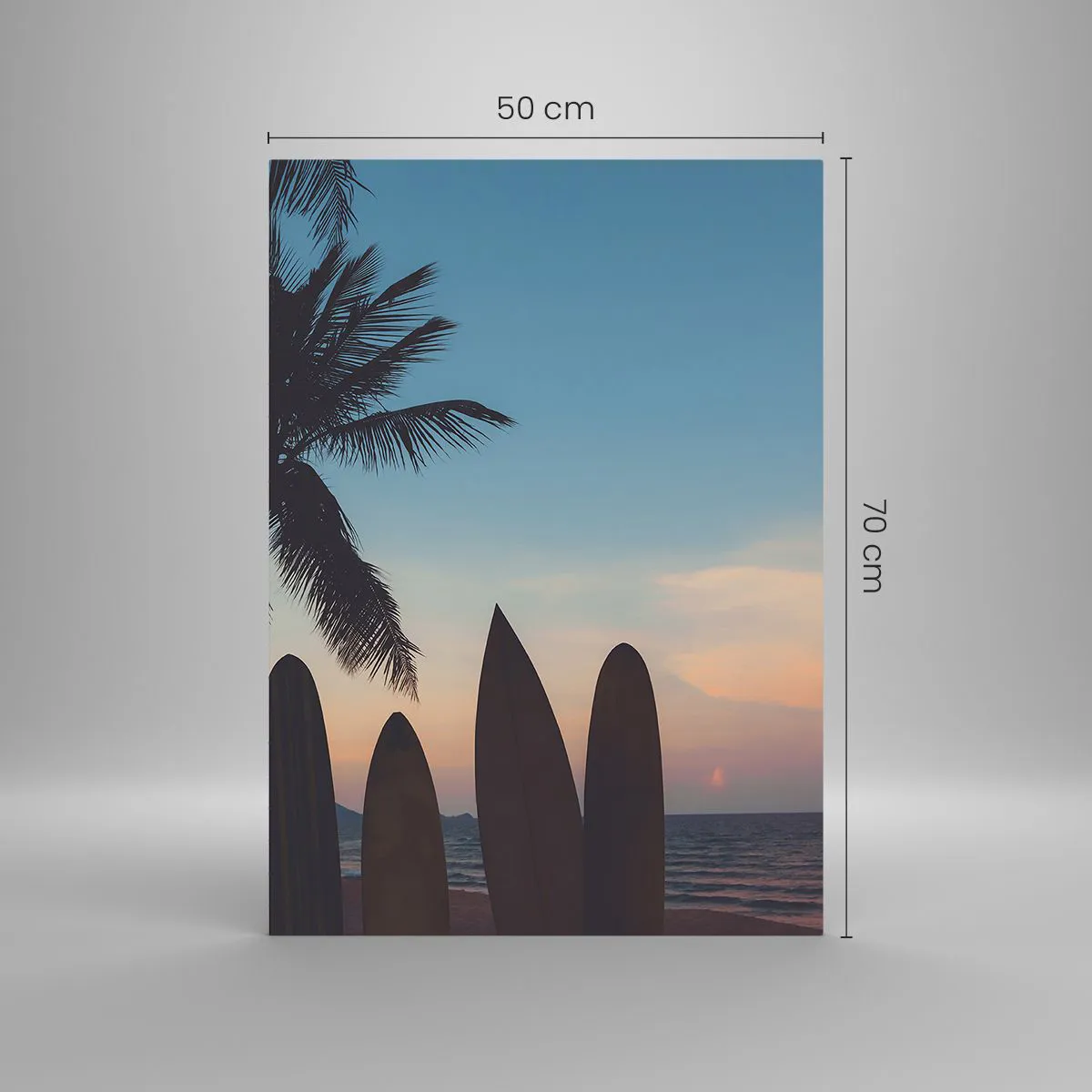 Obraz na skle - Zajtra bude tiež zábava - 50x70 cm