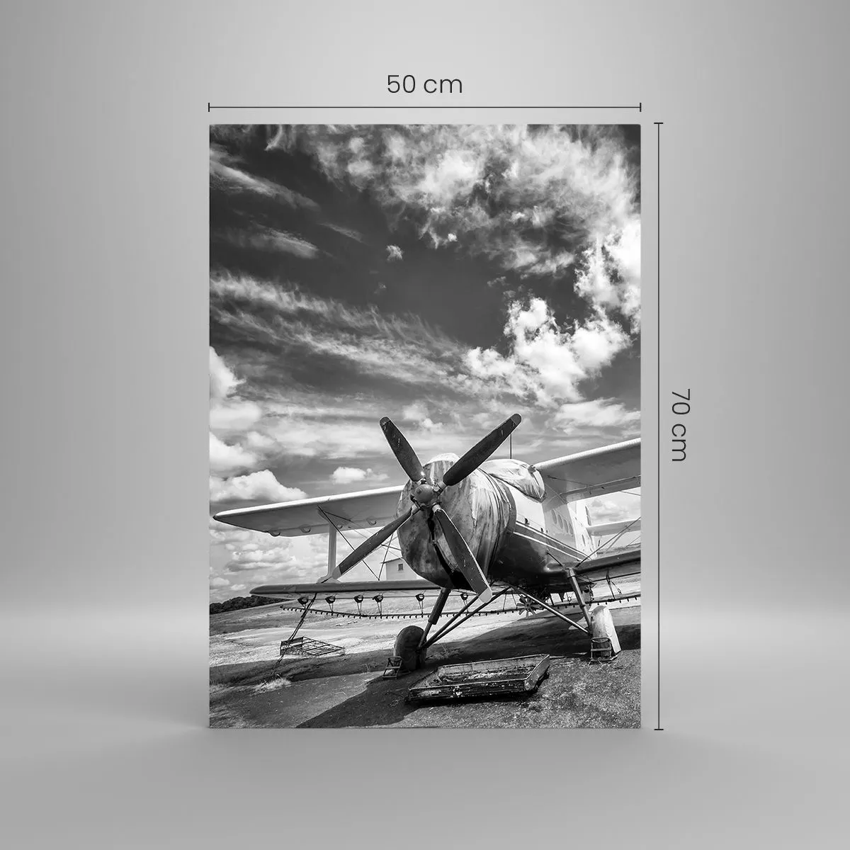 Glass picture - I Can't Wait! - 50x70 cm