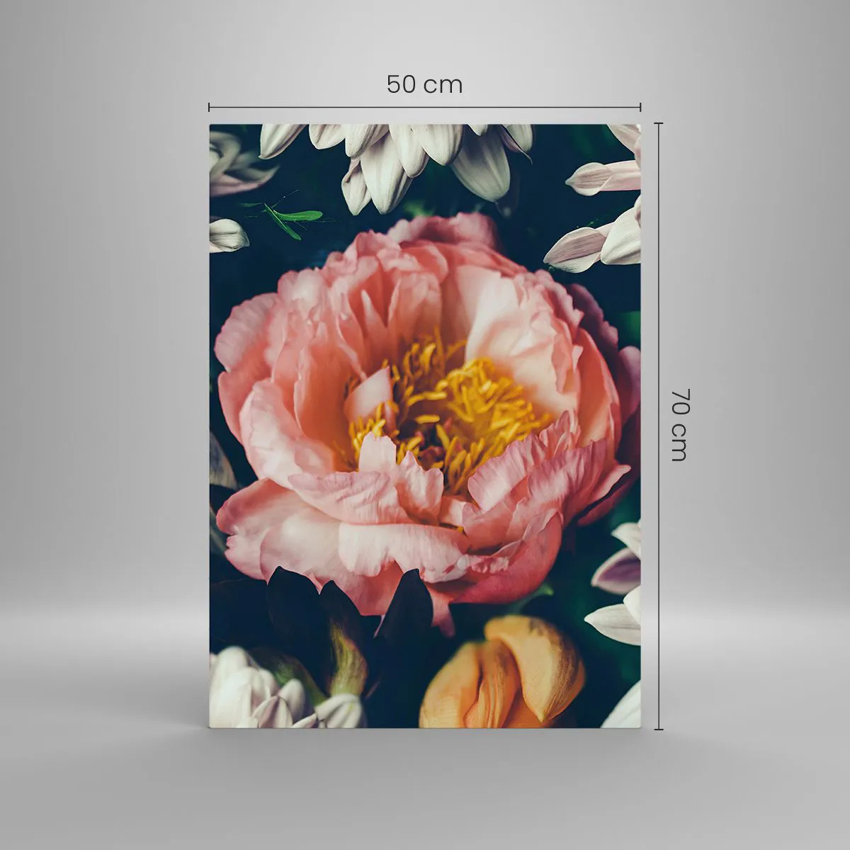 Glass picture - In Baroque Style - 50x70 cm