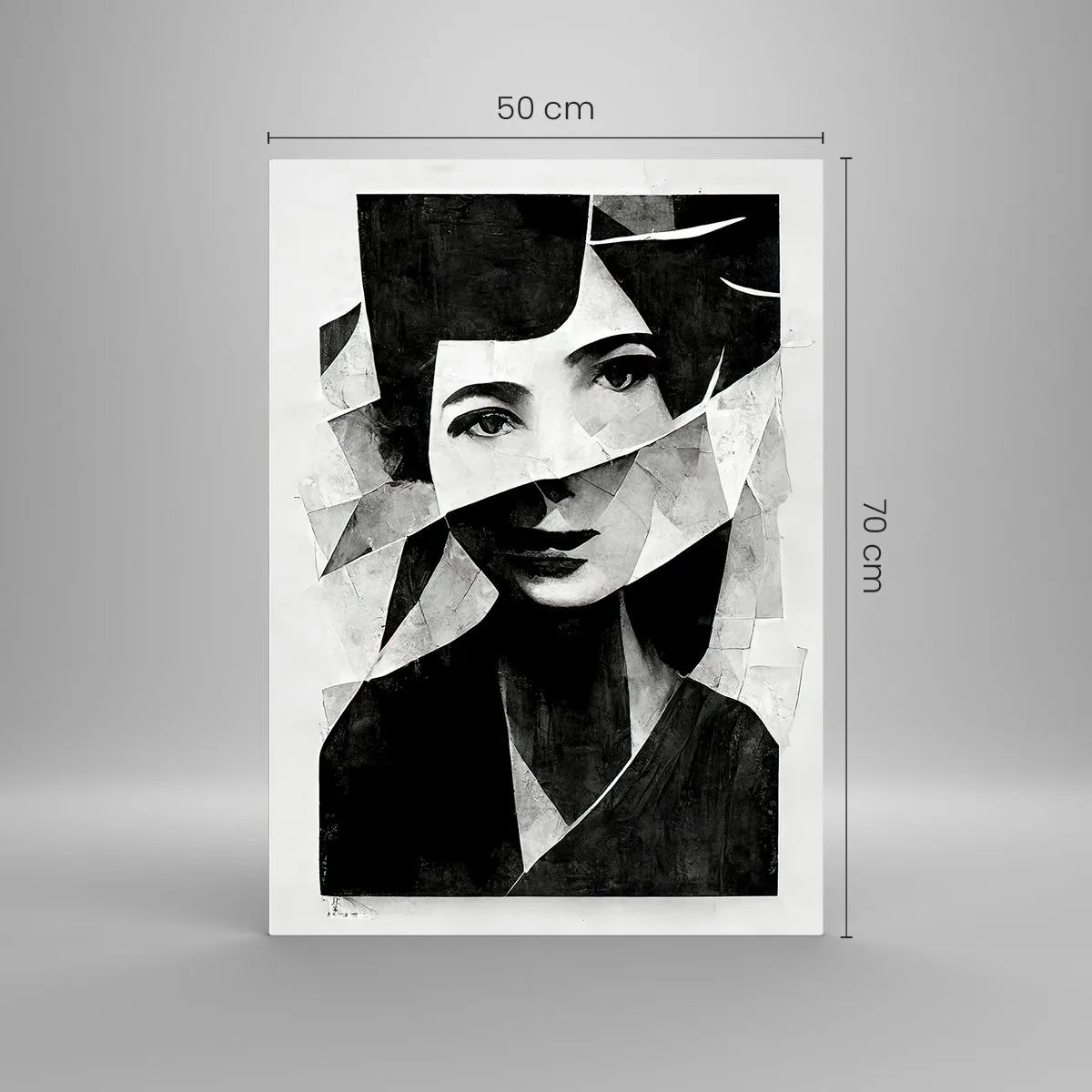 Glass picture - Really What You Are Like... - 50x70 cm