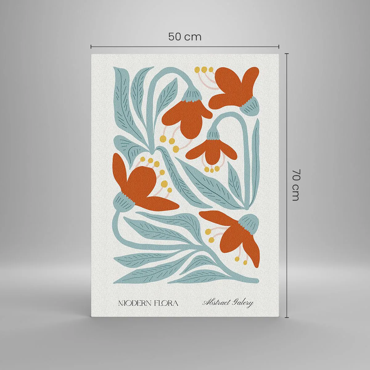 Glass picture - Towards Earth, Towards the Sun - 50x70 cm