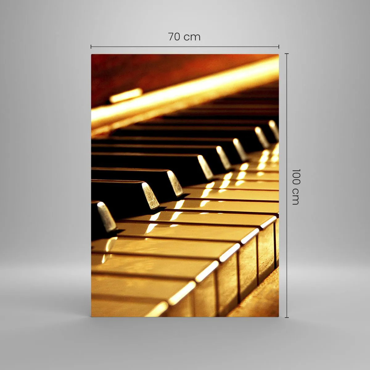 Billede på glas - Ubegrænsede muligheder - 70x100 cm