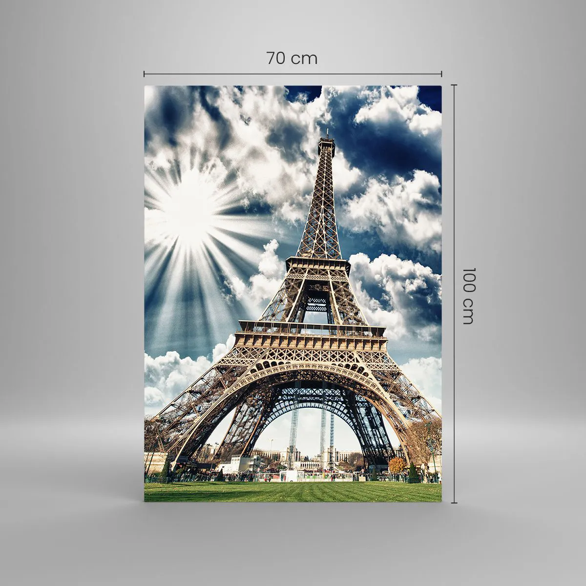 Üveg kép - Az egyetlen ilyen a nap alatt - 70x100 cm