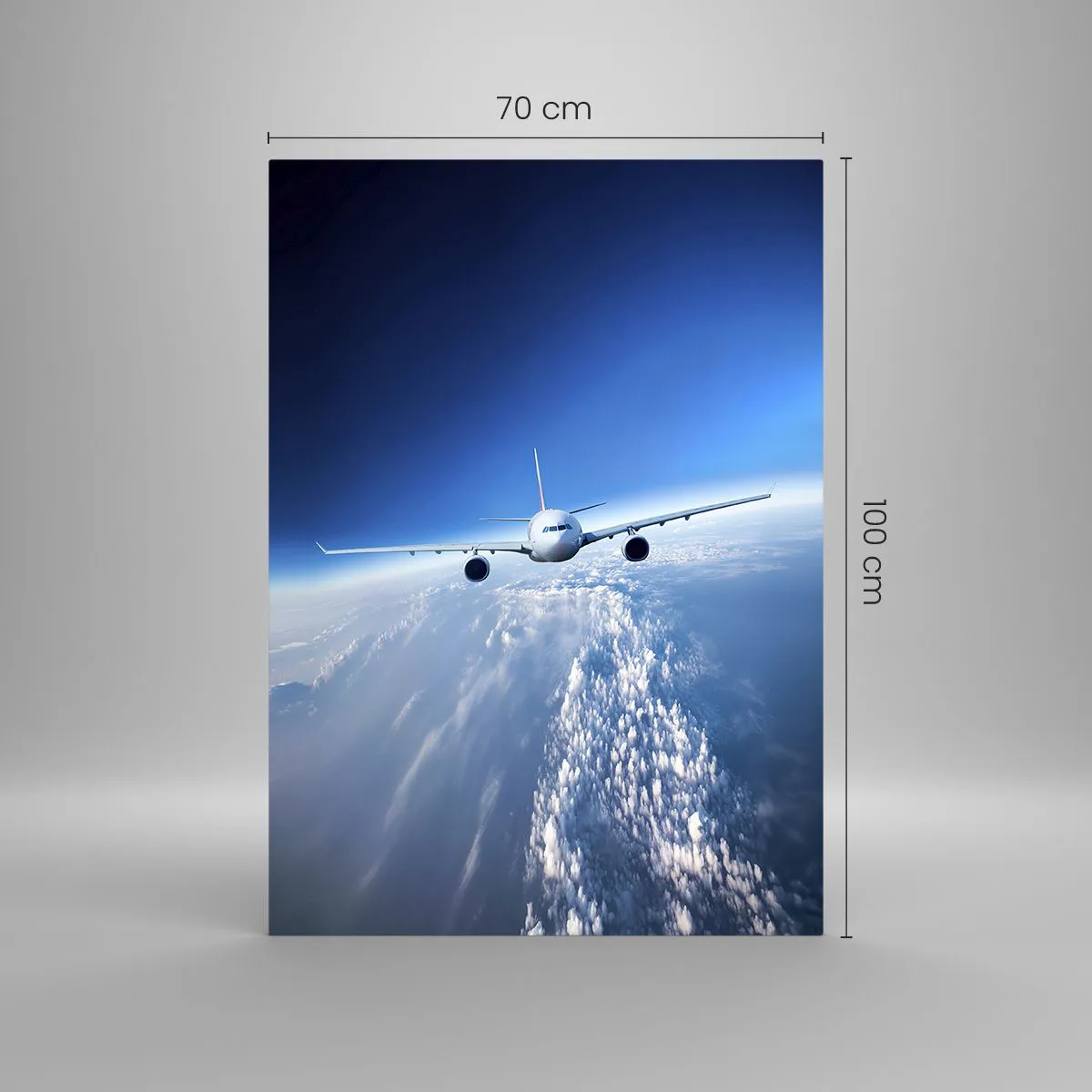 Glass picture - I Am Flying - 70x100 cm