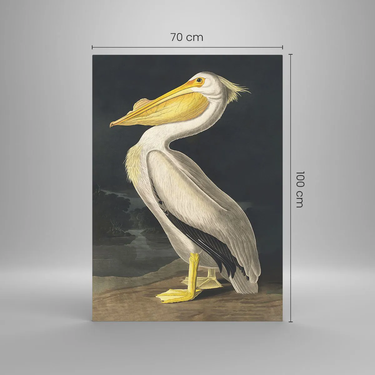 Cuadro sobre vidrio - Impresiones sobre Vidrio - Con orgullo - 70x100 cm