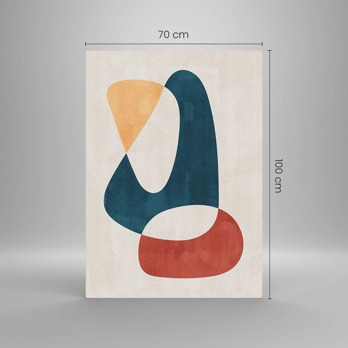 Glass picture - Influences and Metamorphoses - 70x100 cm