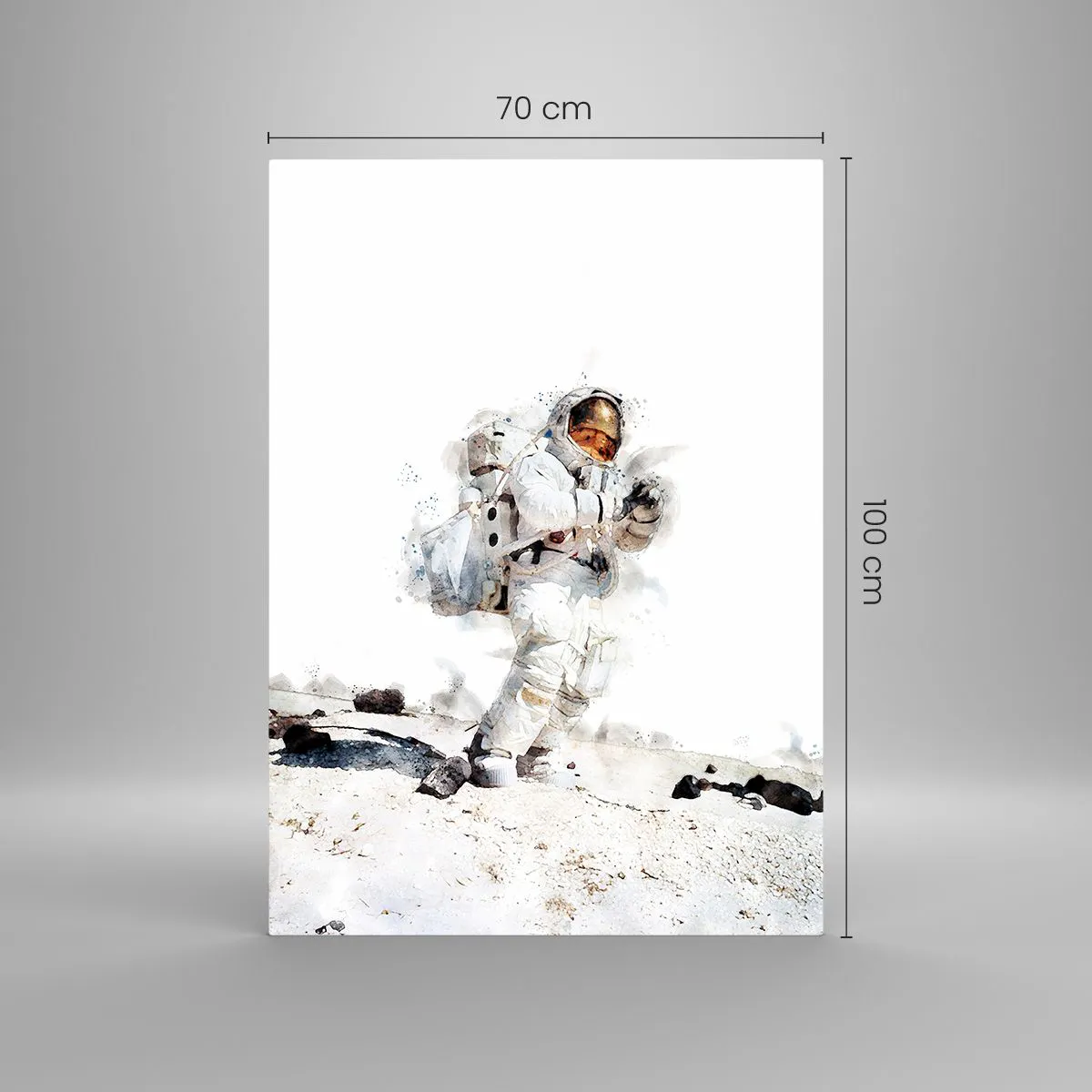 Impression sur verre - Image sur verre - Envoyé de la Terre - 70x100 cm