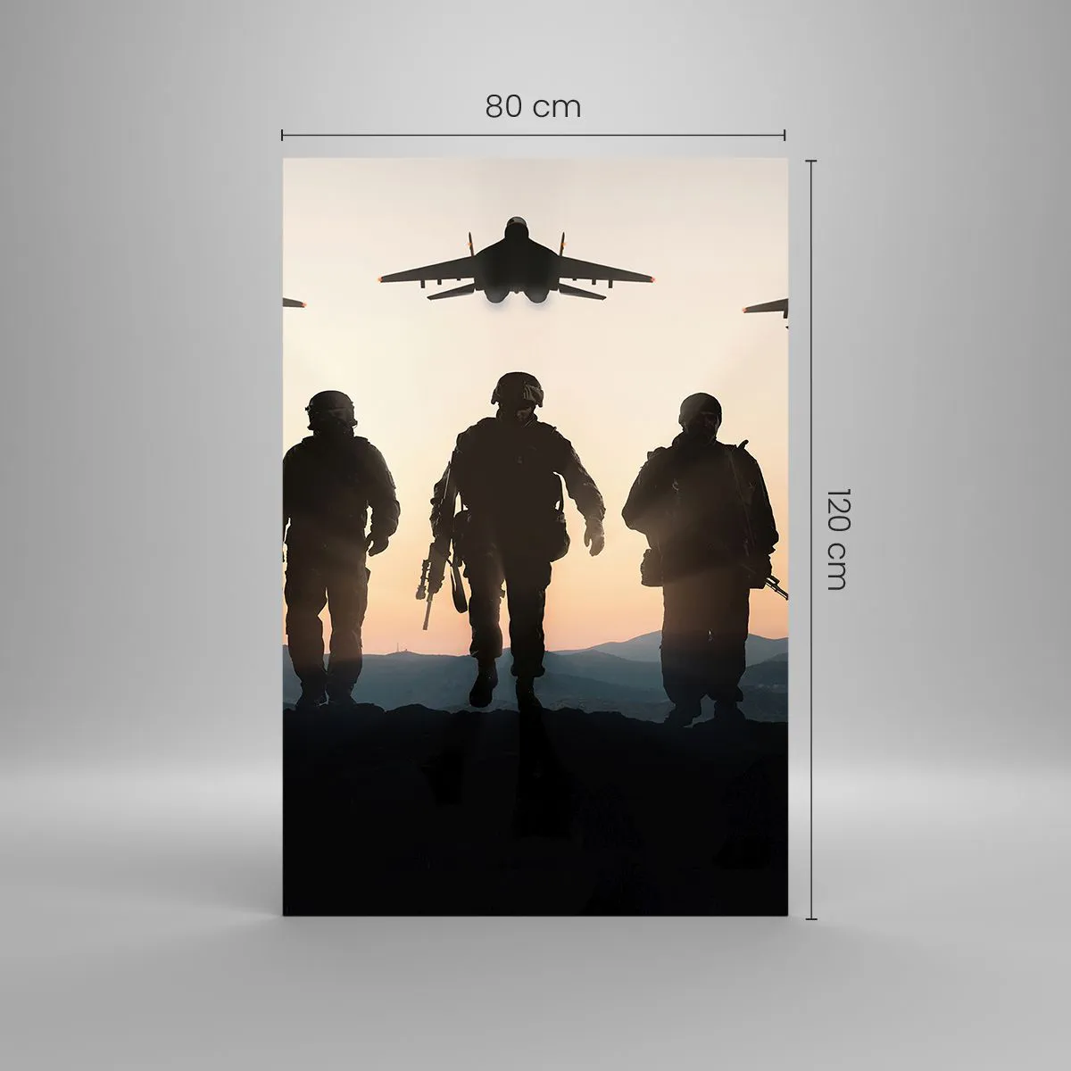 Obraz na skle - Vítej v našem světě - 80x120 cm