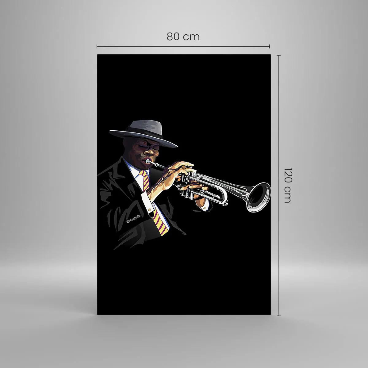 Obraz na skle - Kouzlo staré školy - 80x120 cm