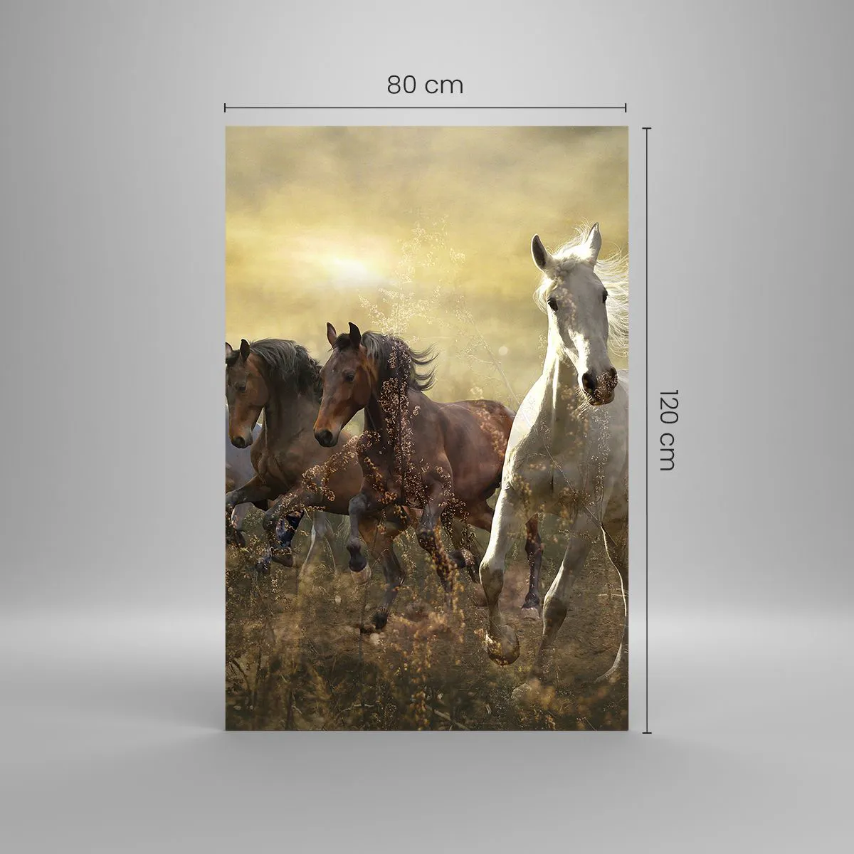 Quadro em vidro - Viva a liberdade! - 80x120 cm