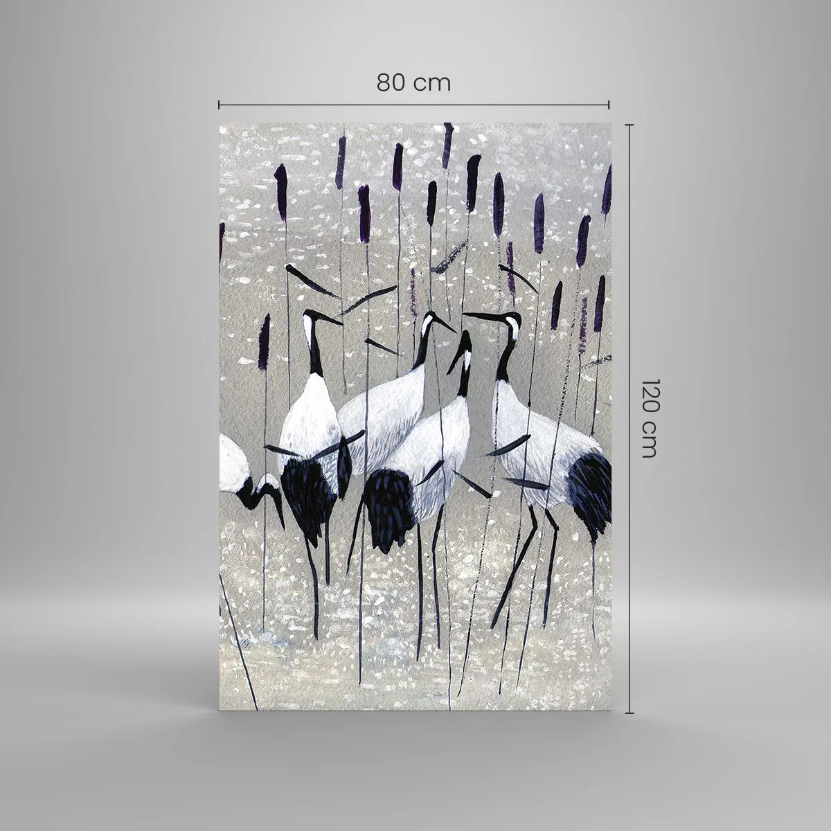 Üveg kép - A sajátjaik között - 80x120 cm