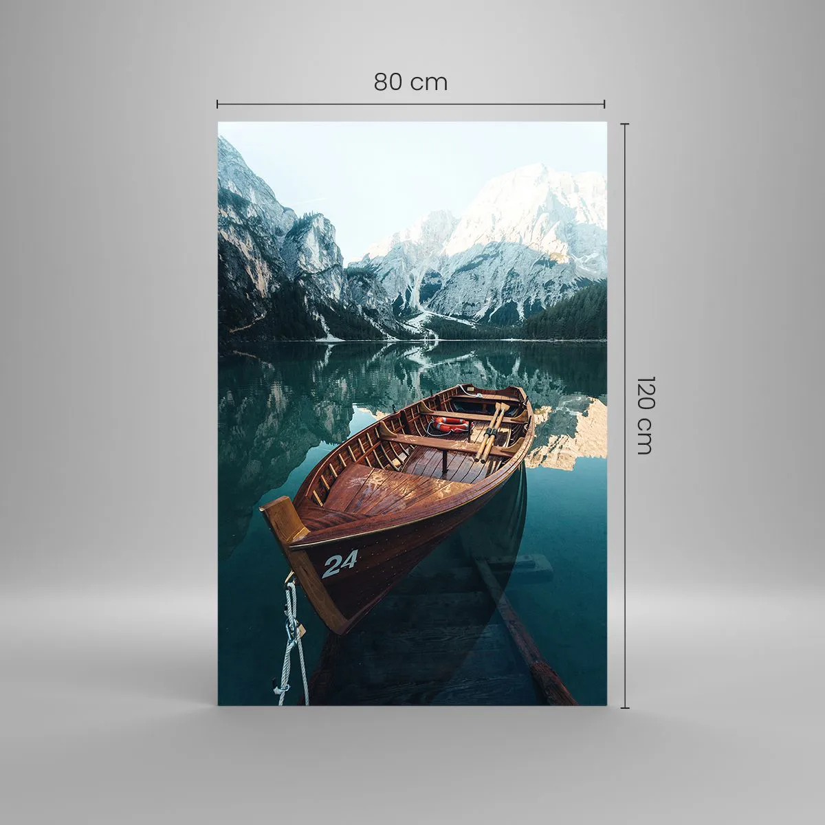 Obraz na skle - Jako namalované na skle - 80x120 cm