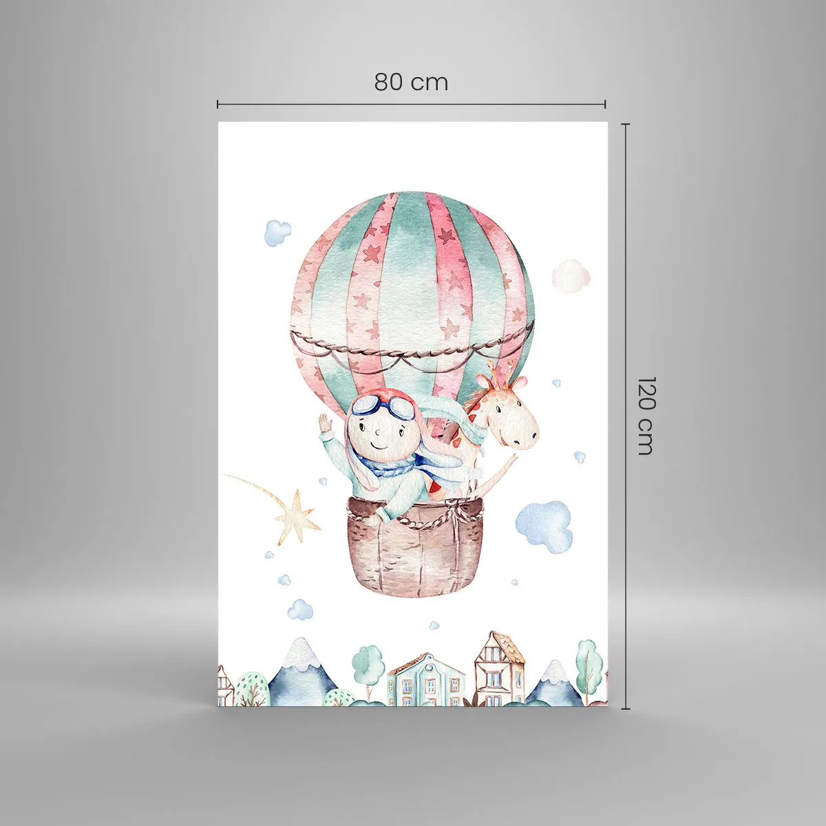 Cuadro sobre vidrio - Impresiones sobre Vidrio - Volveremos pronto - 80x120 cm