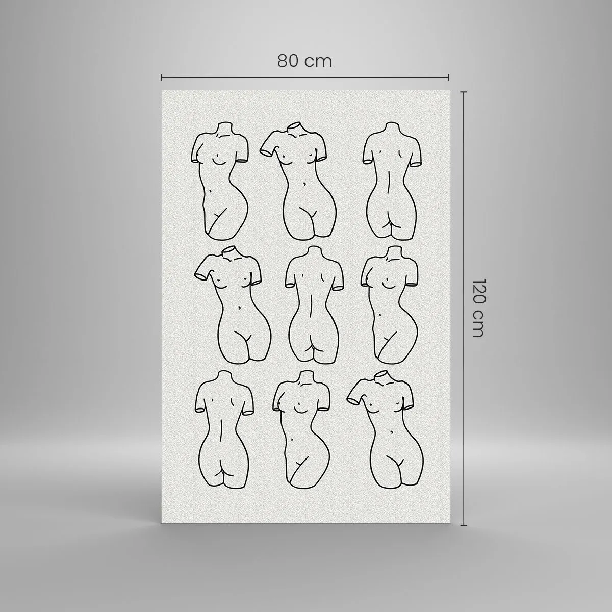 Obraz na skle - Pouze Venuše - 80x120 cm