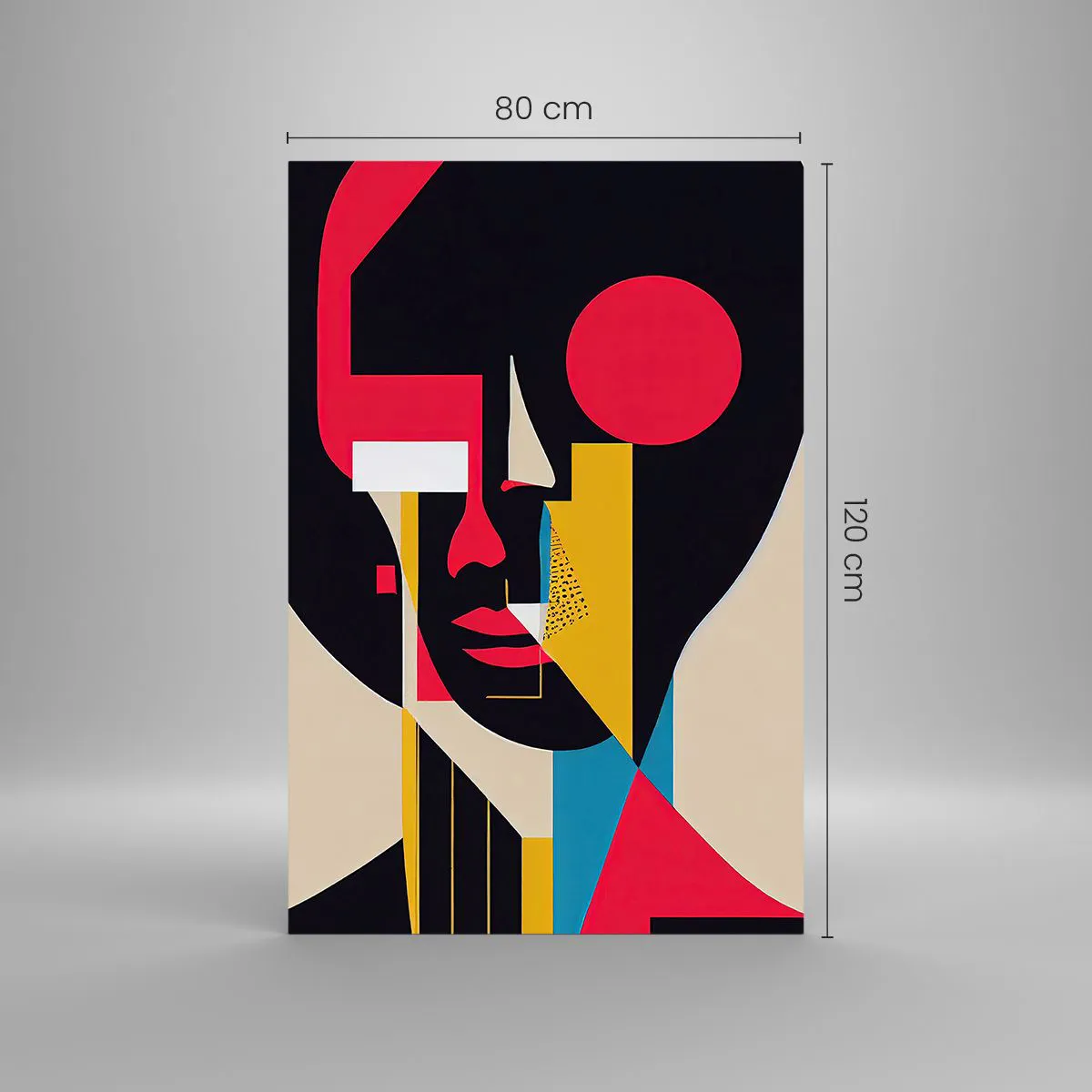 Glass picture - Her Interior World - 80x120 cm