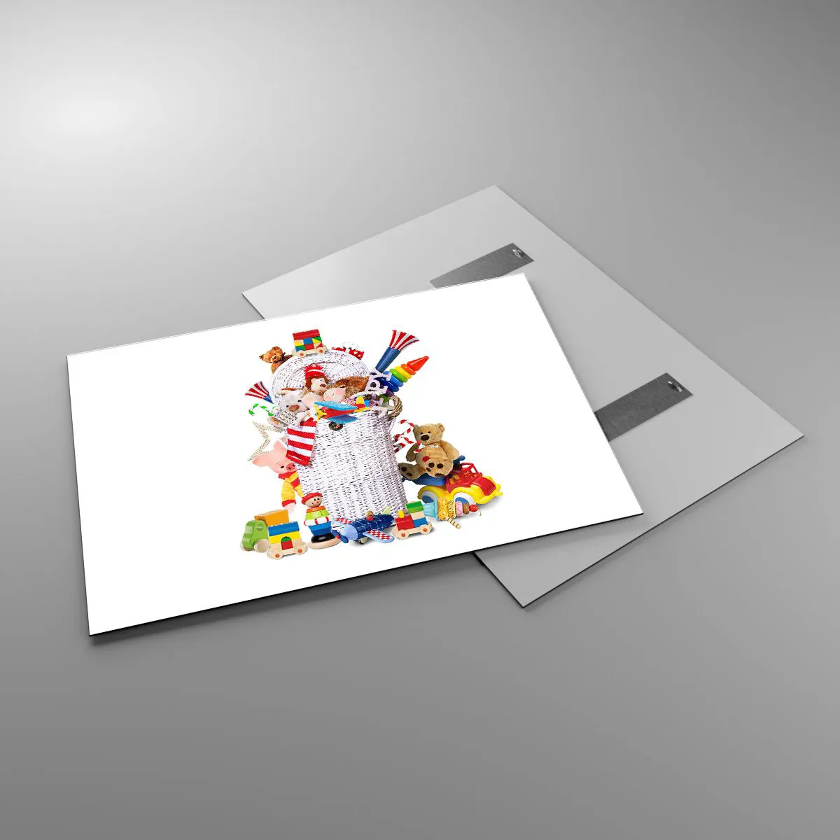 Obraz na skle - Poklady dieťatka - 100x70 cm