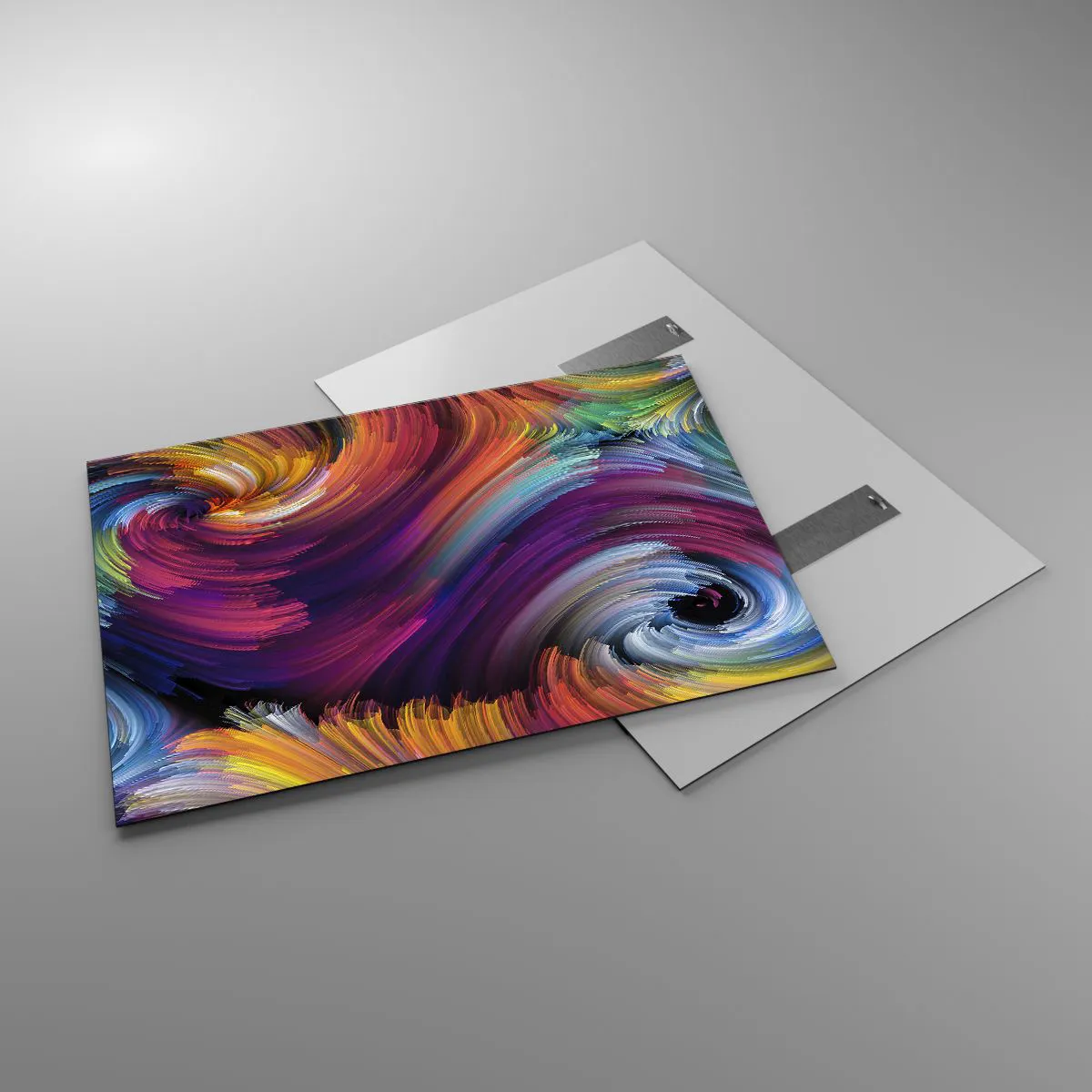 Schilderen op glas - Het begin van een nieuwe wereld - 100x70 cm