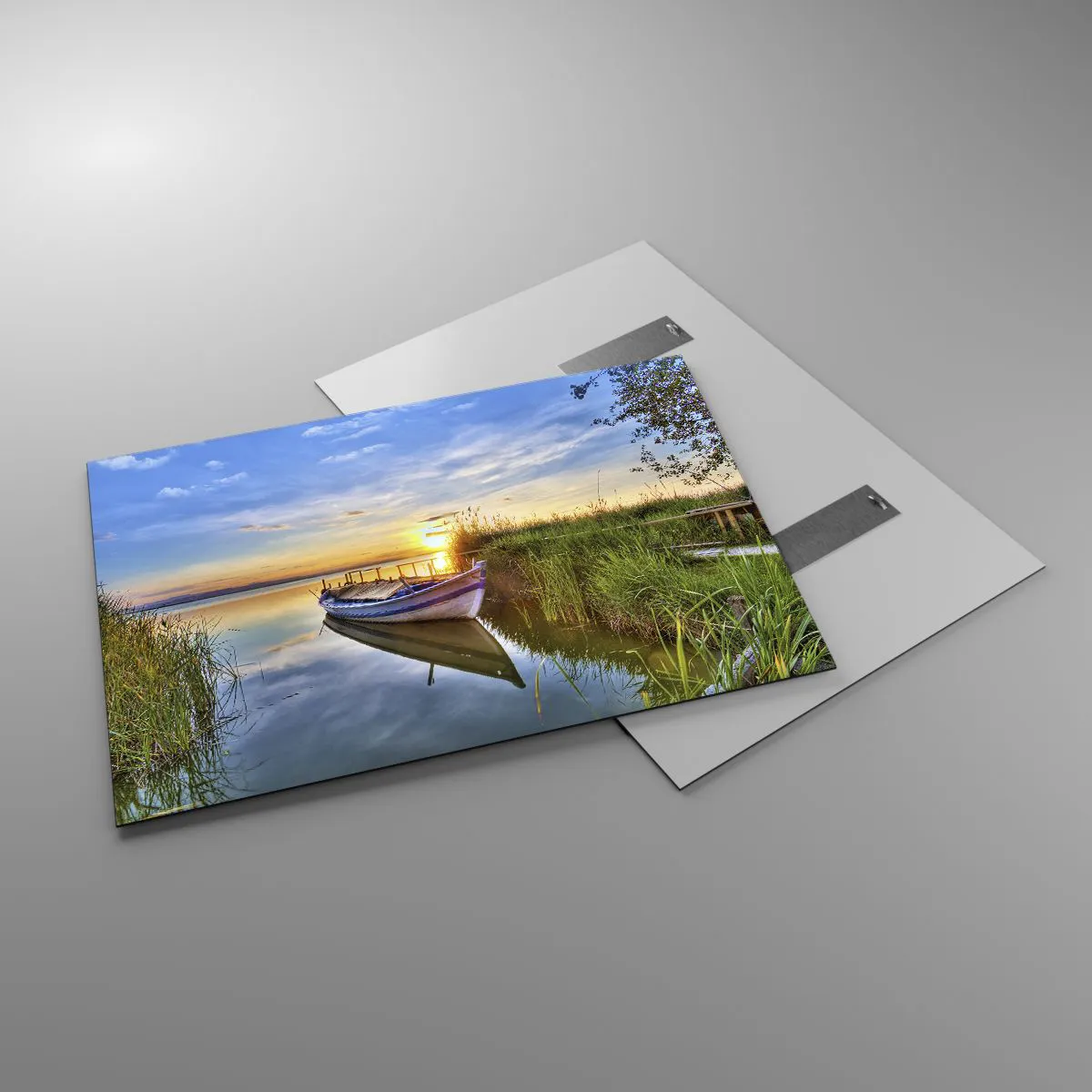 Tablou pe sticlă - Golfulețul viselor împlinite - 100x70 cm