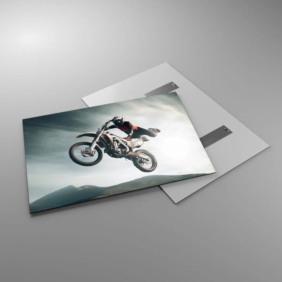 Glass picture - No Risk, No Fun - 100x70 cm