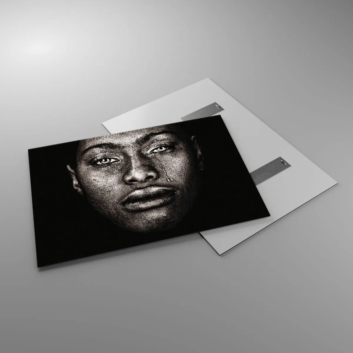 Üveg kép - Egy könnycsepp - 100x70 cm