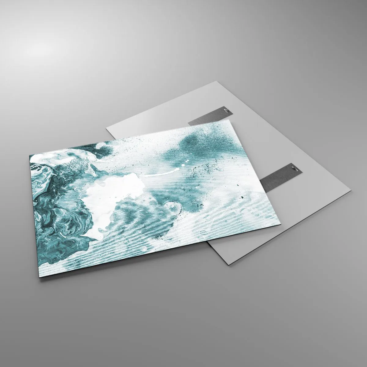 Glass picture - Lakes of Blue - 100x70 cm