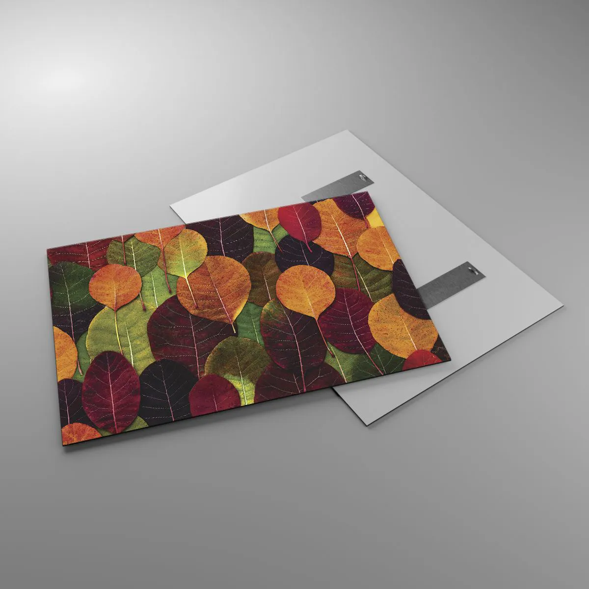 Obraz na skle - Jesenná mozaika - 100x70 cm